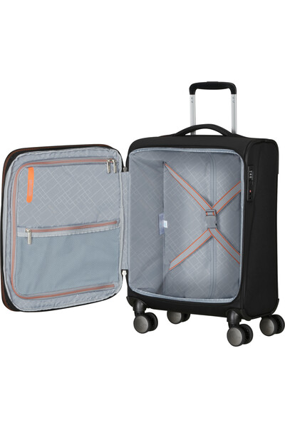 American Tourister - Wanderlite Spinner S Exp Tsa - Shadow Black
