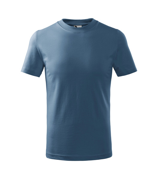 Tričko Dětské Malfini® Basic - Denim / 146 cm/10 let