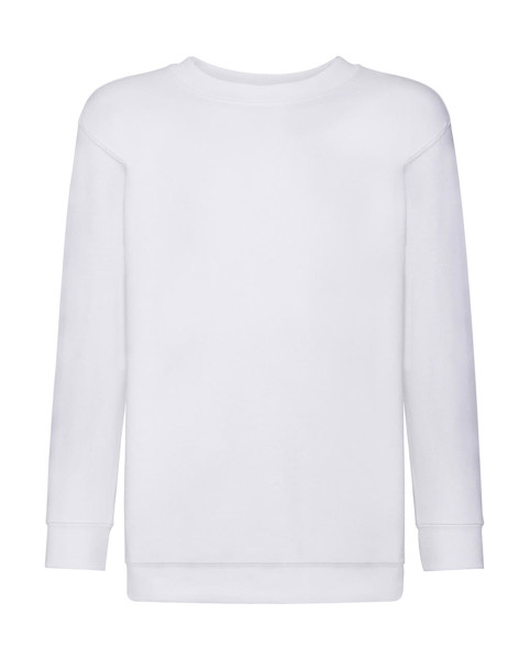 Kids Classic Set-In Sweat - White / 140 (9-11)