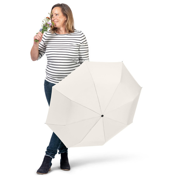 Pocket umbrella ÖkoBrella - Natural White Ws