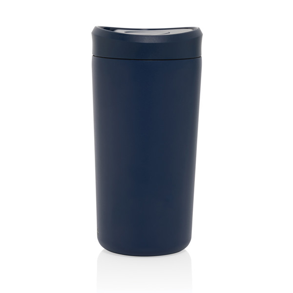 Mug 400ml en acier recyclé RCS Avira Alix - Bleu Marine