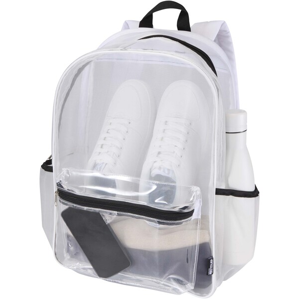 Mesh GRS gerecyclede rugzak 18 l - Wit