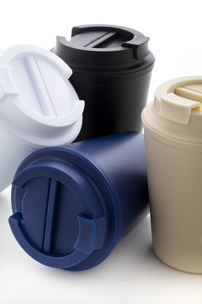 Mug Thermos En Rpp Cappulu - Bleu Foncé