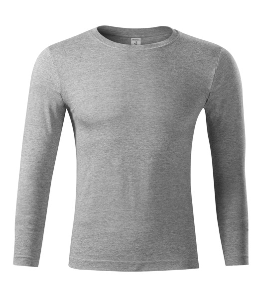 Triko Unisex Piccolio® Progress Ls - Tmavě Šedý Melír / L