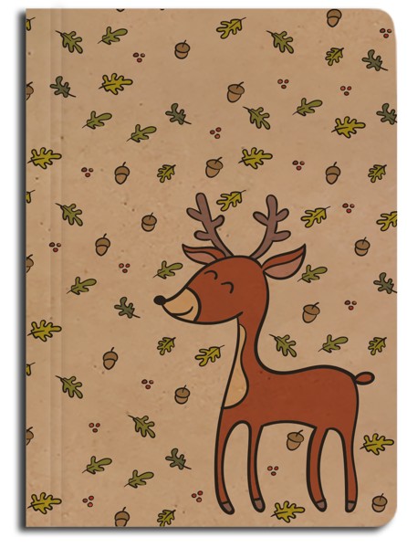 Notes Prázdný - A6 - Kraft - Velryba