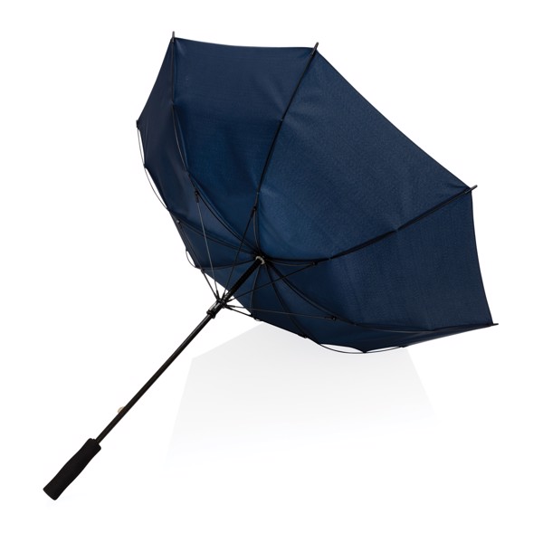 Parapluie tempête 23" en rPET 190T Impact AWARE™ - Bleu Marine