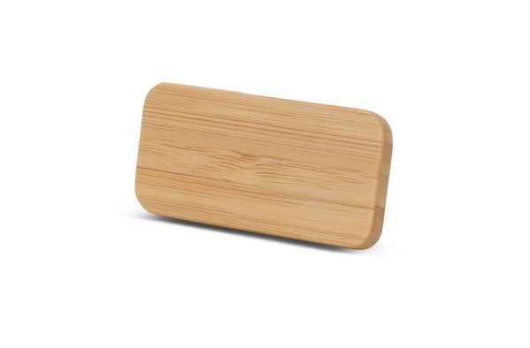 Badge en bambou avec aimant