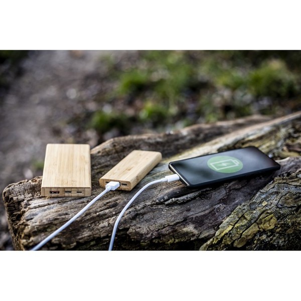 Bamboo power bank 5000 mAh B'RIGHT | Posey