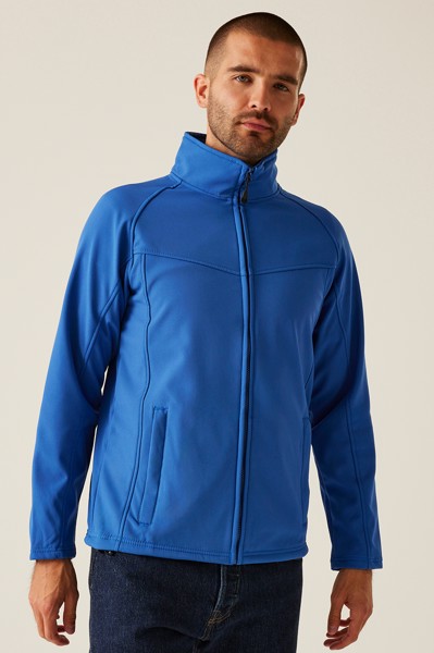 Uproar - Interactive Softshell - Oxford Blue / Seal Grey / S