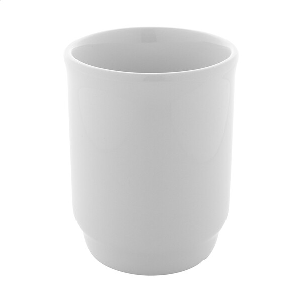 Stackable Ceramic Mug Marknad - White