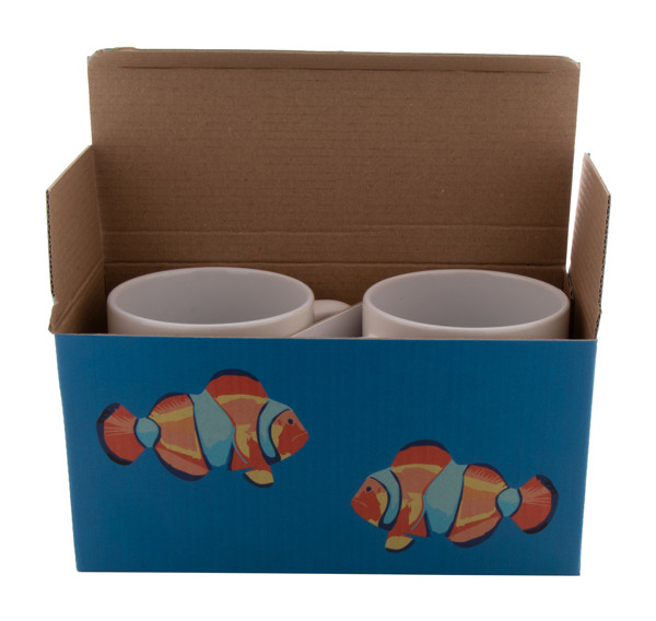 Custom Double Mug Box CreaBox Mug Double