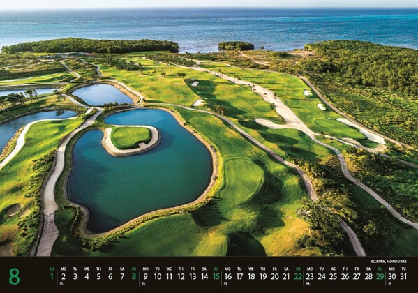 Nástenný Kalendár Golf 2027
