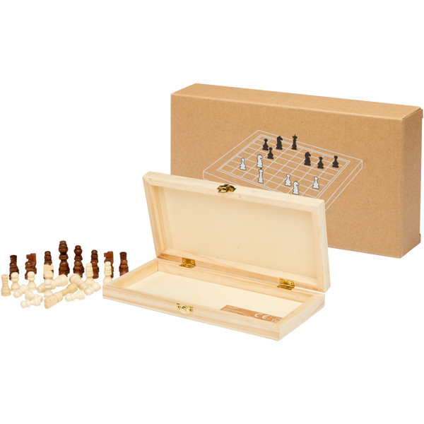 Jeu d'échecs King en bois