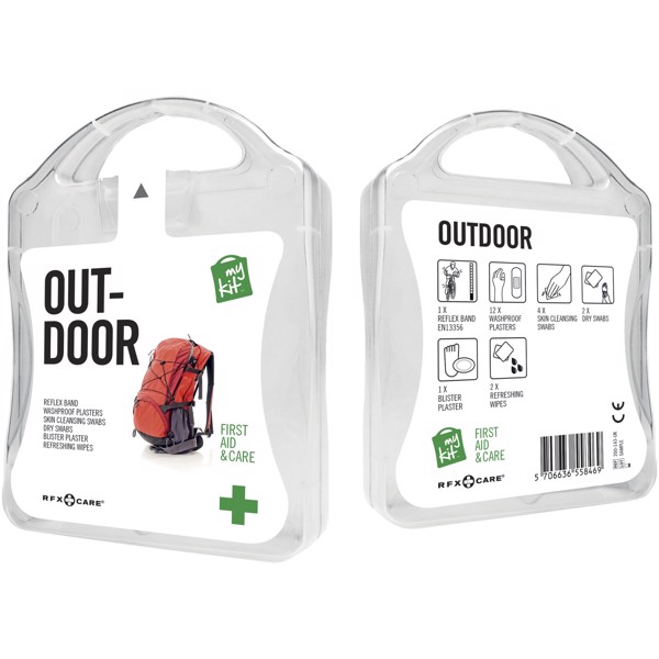 MyKit Outdoor Kit de primeros auxilios - Blanco