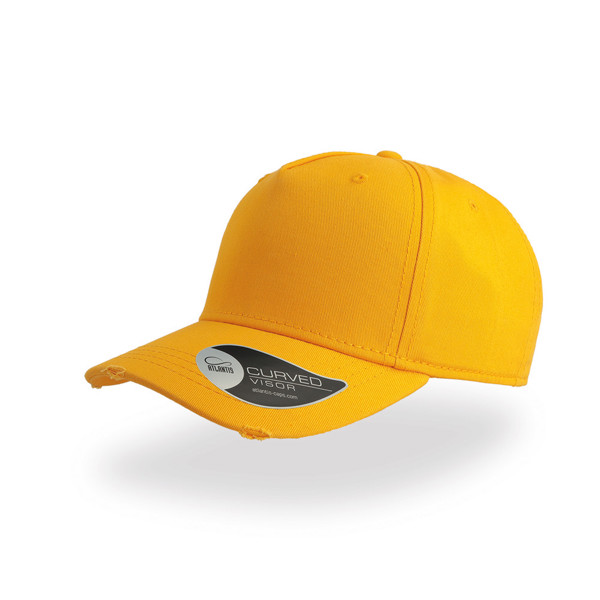 Boné Cargo, 100% Algodão Chino - Amarelo
