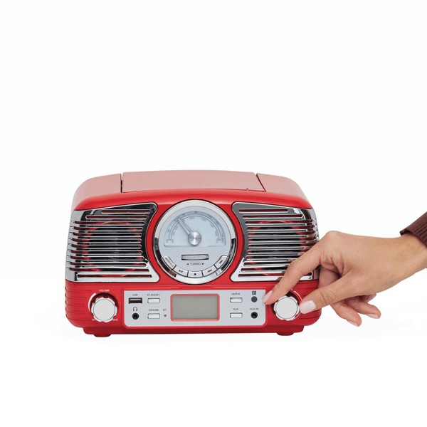Diner cd radio recorder, Bluetooth, USB, aux-in