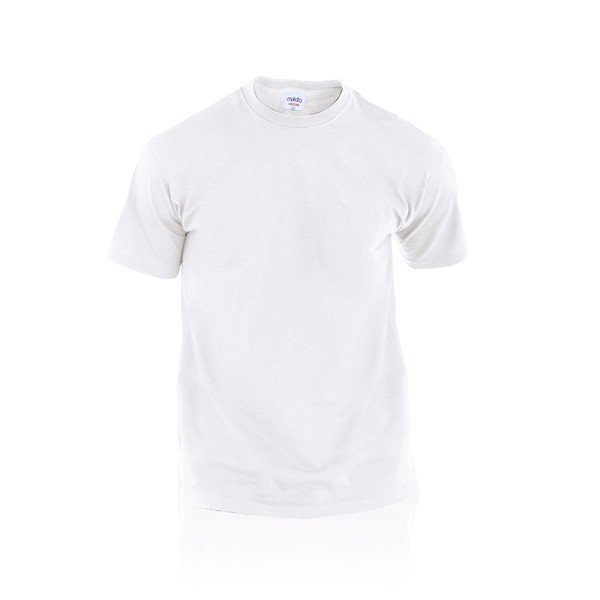 Camiseta Adulto Blanca Hecom - Blanco / XL