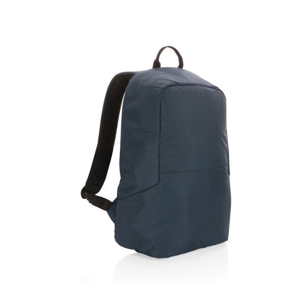 Sac à dos antivol en rPET Impact AWARE™ - Bleu Marine