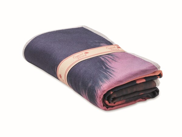Full colour beach towel with elastic band - 70x140cm