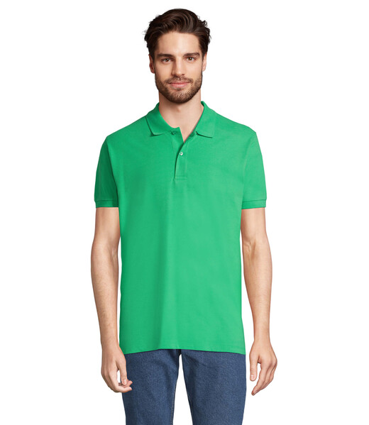 PERFECT MEN Polo homen 180g - Verde PrimaveraS