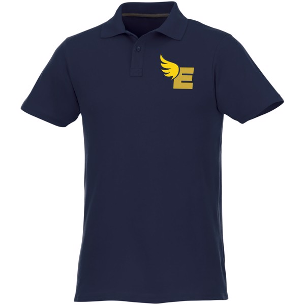 Polo para homem de 180 g/m² Helios - Azul marinho / M