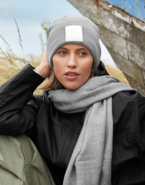 Berretto Con Toppa Applicata - Olive Green / White / ONE SIZE