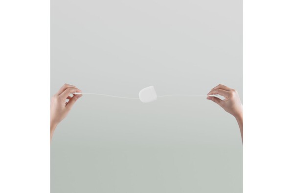 Câble rétractable USB-C et Lightning Xoopar ICE-R 60 W 1 mètre - Blanc