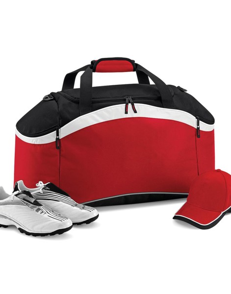 Teamwear Holdall - Black / Classic Red / White / ONE SIZE