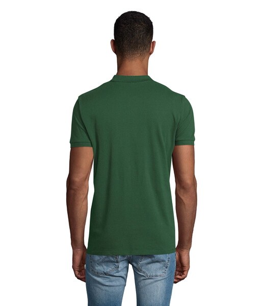 PLANET MEN polo 170g - Verde Garrafa EscuroS