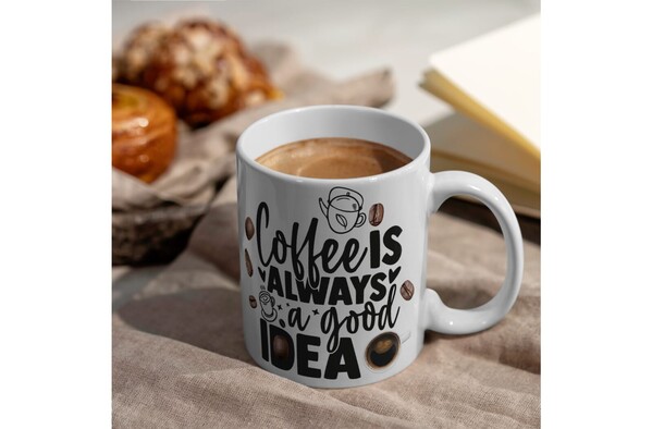 Mug subli Oslo 300ml Premium - White