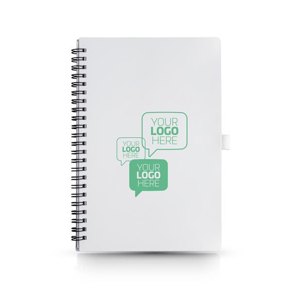 Bloc-Notes Wire-O A5 Avec Couverture En Pp - Blanche