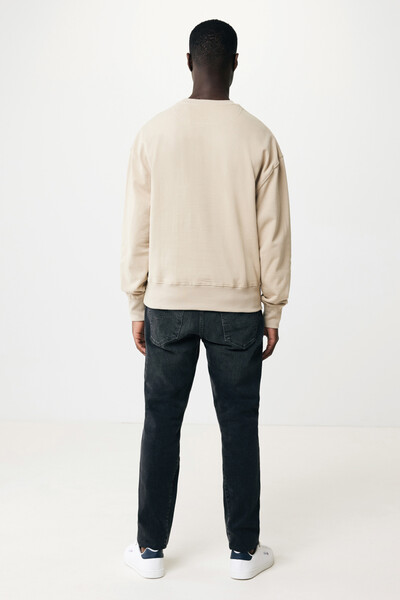 Mikina Iqoniq Kruger relaxed fit z recykl. bavlny - Desert / XXL