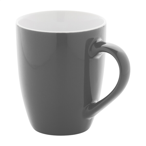 Mug Gaia - Dark Grey / White