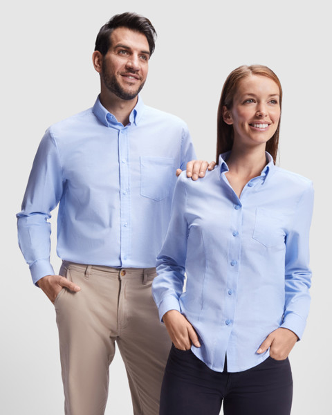 Oxford Woman Shirt - Sky Blue / L