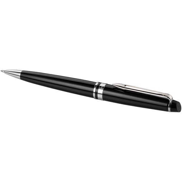 Waterman penna a sfera Expert (inchiostro blu) - Nero / Argento