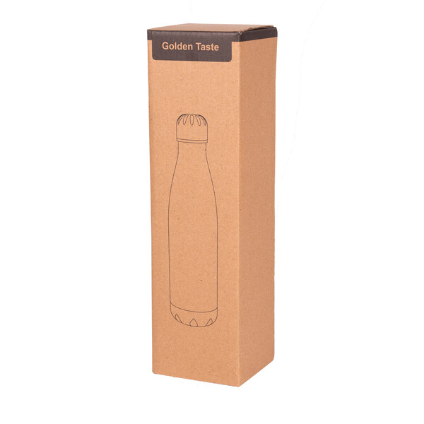 Double-Walled Vacuum Bottle Golden Taste - White