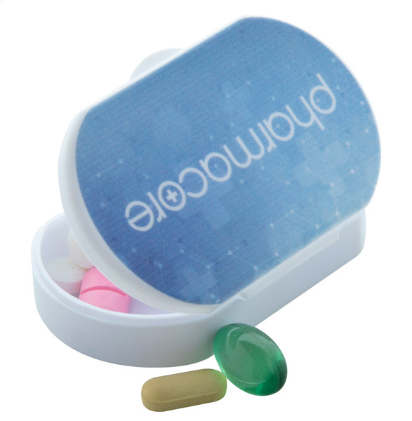 Pillbox Tripill - White