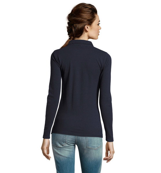 PERFECT DONNA LSL POLO  180 Perfect Lsl Women - Blu Scuro FranceseS