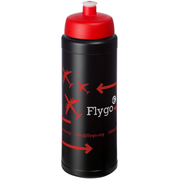 Bouteille Baseline® Plus 750ml avec couvercle sport - Noir / Rouge