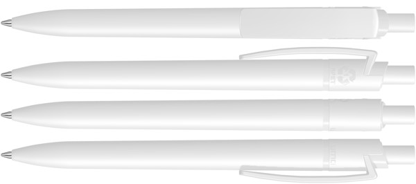 RECYCLED PET PEN STEP F - weiss