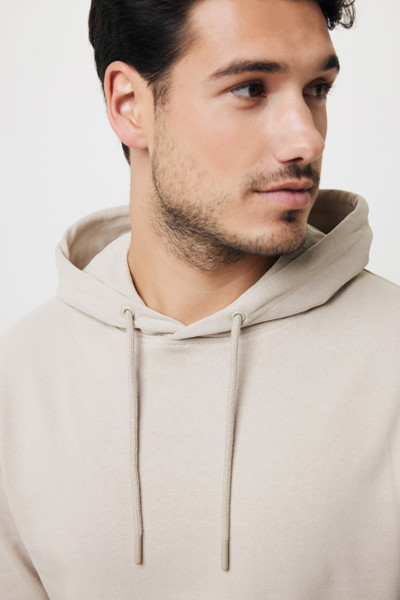 Sweat à capuche en coton recyclé Iqoniq Jasper - Desert / XS