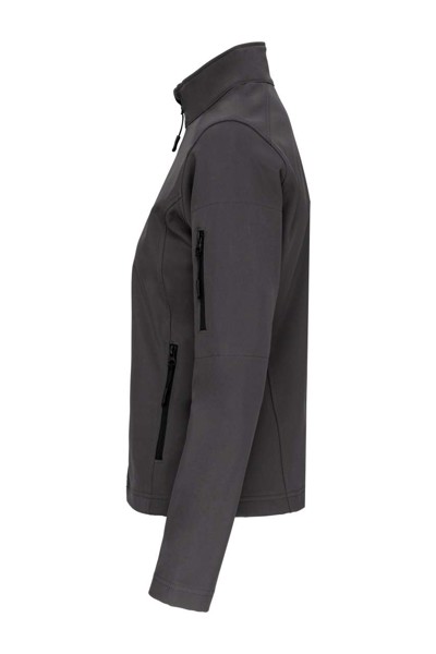 Jakna SOFTSHELL ženska - Siva Titanium / M