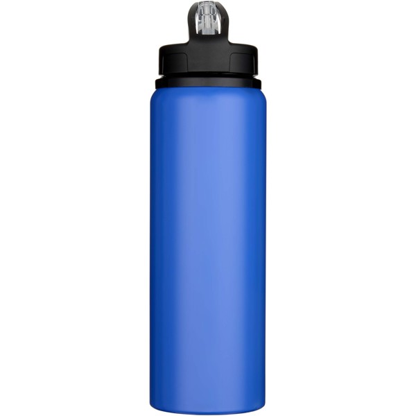 Bouteille d’eau Fitz de 800 ml en acier inoxydable recyclé certifié RCS à simple paroi - Bleu royal