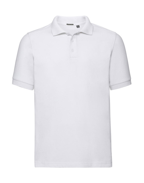 Men's Tailored Stretch Polo - White / 2XL