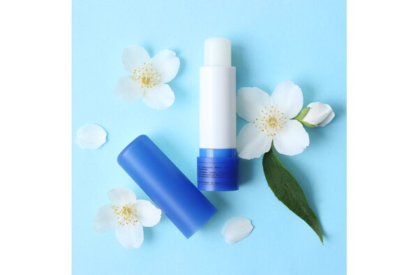 Lipbalsem stick - Ecru / Blauw
