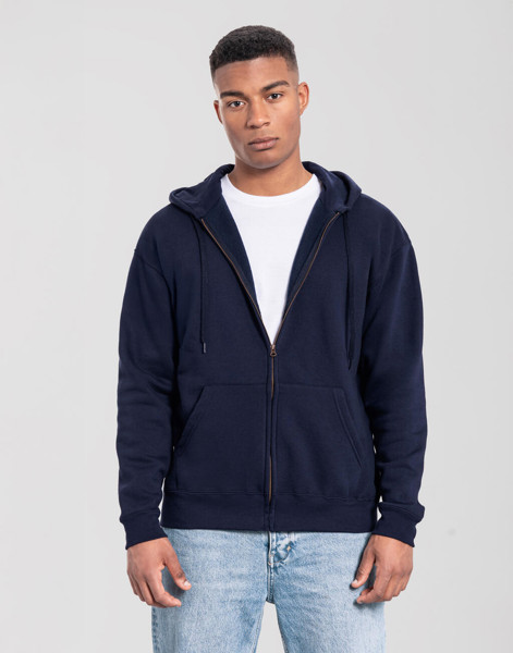 Iconic Premium Hooded Sweat Jacket - Deep Navy / 3XL