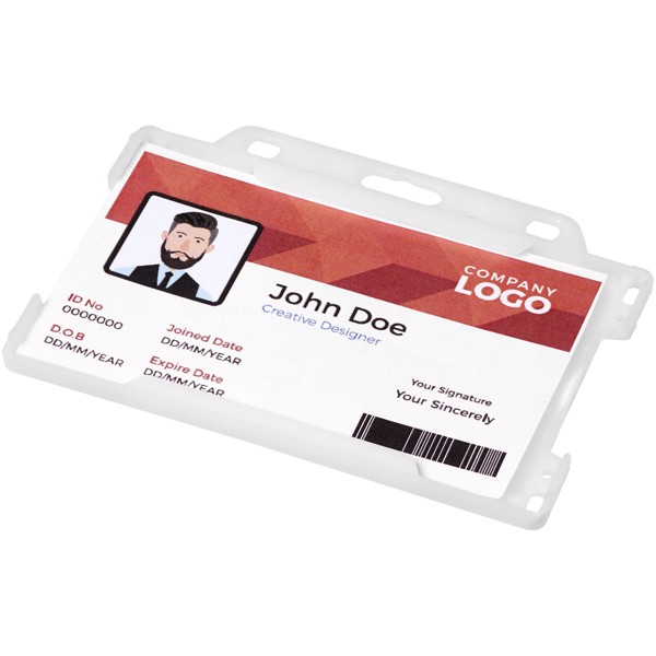 Porte-cartes Vega en plastique