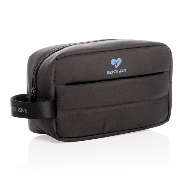 Impact AWARE™ RPET toiletry bag - Black