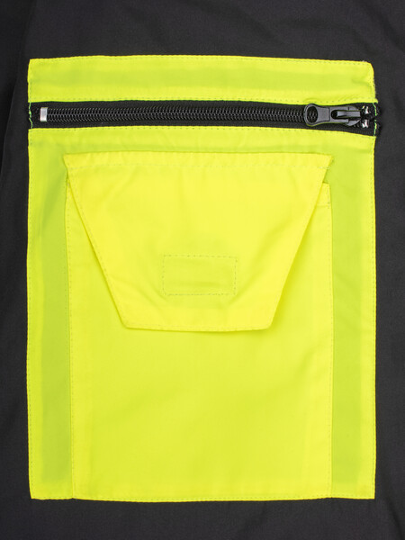 6444 WINDBREAKER HI VIZ YELLOW/BLACK XXL