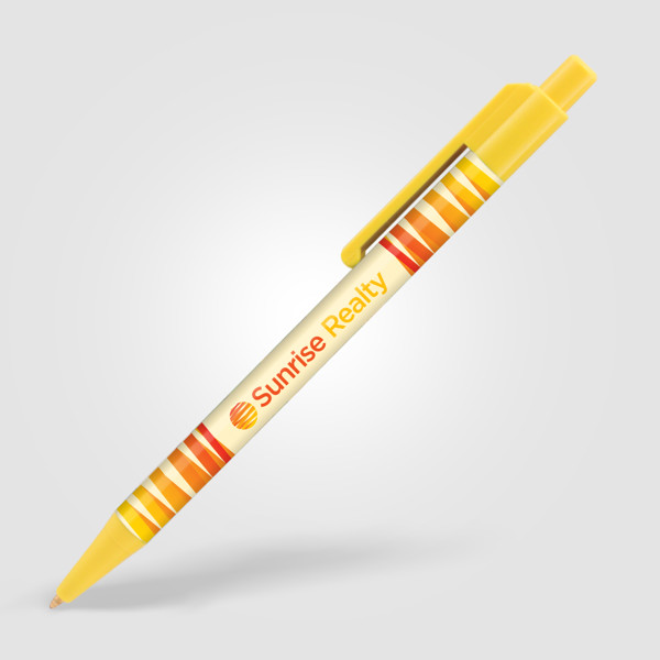 Stylo Astaire Classique - Jaune / Impression 360